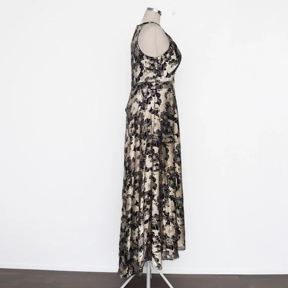 backless knit halter dress Savvy Halter Knit Maxi Dress